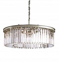 люстра prism silver 80 серебро, прозрачное стекло в Краснодаре