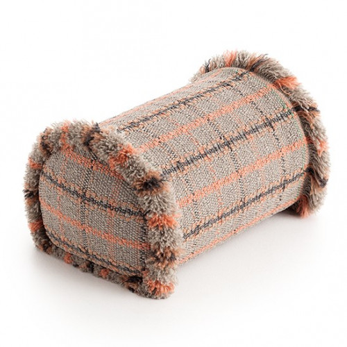 подушка большая-рол tartan terracotta от gan в Краснодаре