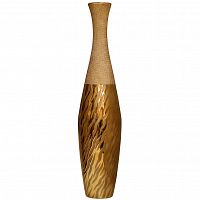 ваза керамическая золотая art 17,5х17,5х80 в Краснодаре