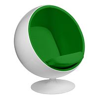 кресло eero aarnio style ball chair зеленое в Краснодаре