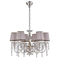 подвесная люстра crystal lux alegria sp6 silver-brown в Краснодаре