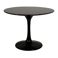 стол журнальный eero saarinen style tulip table черный в Краснодаре