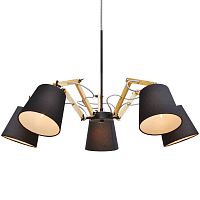 подвесная люстра arte lamp pinoccio a5700lm-5bk в Краснодаре