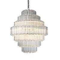 люстра vittoria 12 gold от delight collection прозрачная/золото в Краснодаре