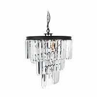 люстра fuizhen чёрная, прозрачная в Краснодаре