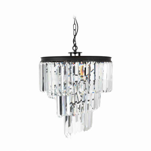 люстра fuizhen чёрная, прозрачная в Краснодаре