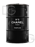 декоративная бочка-шкаф chanel №5 black l в Краснодаре