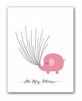постер pink elephant а3 в Краснодаре