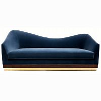 диван hughes sofa прямой синий в Краснодаре