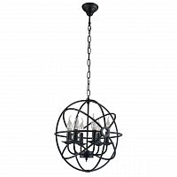 дизайнерская подвесная люстра spot light cage 9500604 черная в Краснодаре