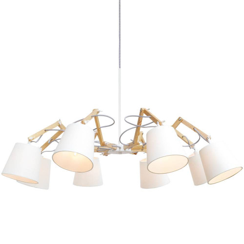 подвесная люстра arte lamp pinoccio a5700lm-8wh в Краснодаре