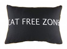 подушка с надписью cat free zone в Краснодаре