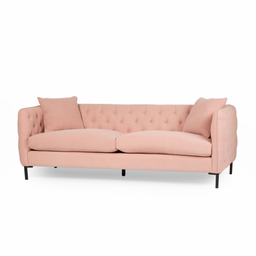 диван masen sofa прямой розовый в Краснодаре