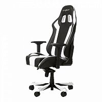 кресло геймерское dxracer king ks06 черно-белое в Краснодаре