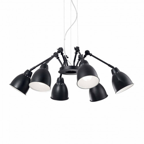 подвесная люстра ideal lux newton sp6 nero в Краснодаре