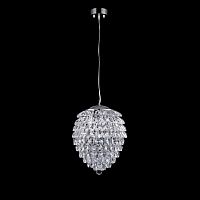 подвесной светильник crystal lux charme sp2+2 led chrome/transparent в Краснодаре