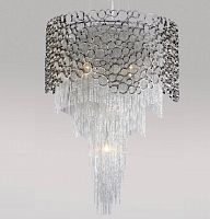 подвесной светильник crystal lux hauberk sp-pl8 d60 матовый никель в Краснодаре