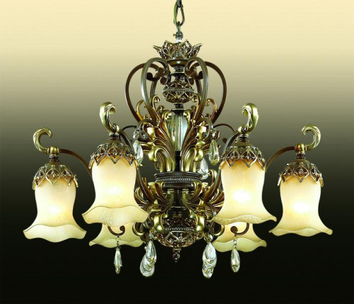подвесная люстра odeon light safira 2802/6 в Краснодаре