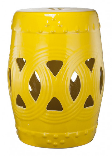 керамический столик-табурет fence stool yellow в Краснодаре