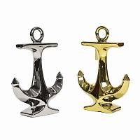 набор из 2 декоратинвых якорей silver and gold в Краснодаре