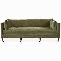 диван madeline sofa прямой зеленый в Краснодаре