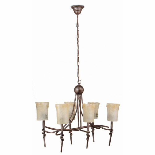 люстра torina l6 от faro коричневая в Краснодаре