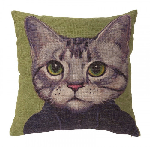 подушка с принтом mr. cat в Краснодаре