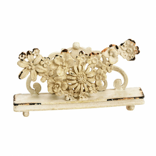 подставка для визиток pewter flower белая в Краснодаре