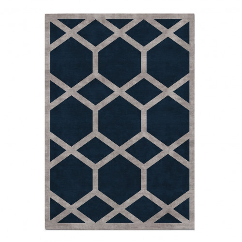 ковер ahston blue 200x290 синий в Краснодаре