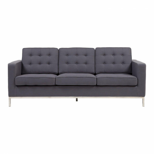 диван florence knoll sofa прямой серый в Краснодаре