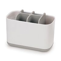 органайзер для зубных щеток easystore большой белый-серый в Краснодаре