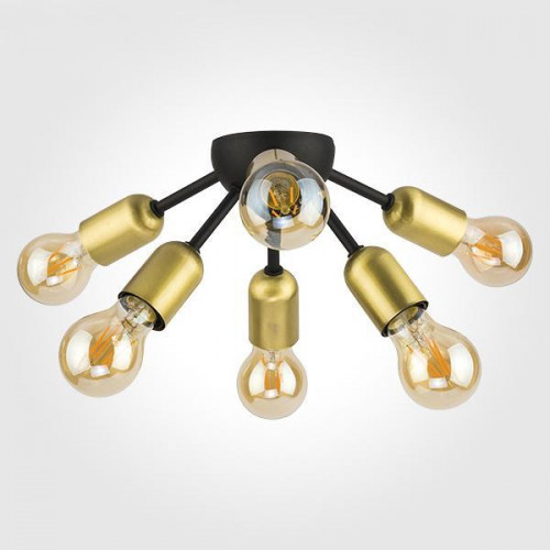 потолочная люстра tk lighting 1467 estrella black в Краснодаре