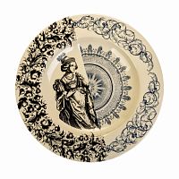 тарелка декоративная в винтажном стиле vintage print hybrid в Краснодаре