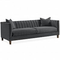 диван penelope sofa прямой серый в Краснодаре