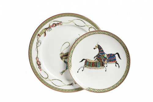 комплект тарелок antique (светлая) в Краснодаре