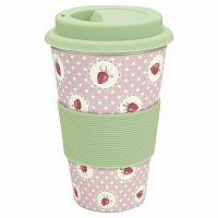 кружка на вынос strawberry pale pink в Краснодаре
