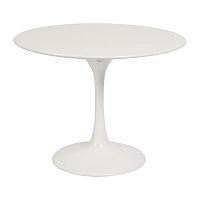 стол журнальный eero saarinen style tulip table белый в Краснодаре