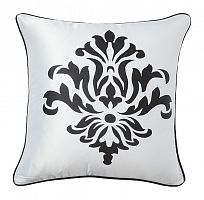 подушка с геральдическими лилиями fleur de lys ii white в Краснодаре