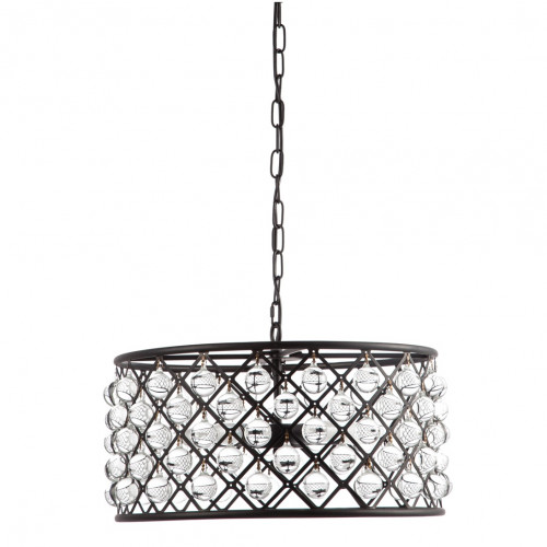 люстра cassiel чёрная, прозрачная в Краснодаре