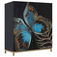 комод butterfly черный в Краснодаре