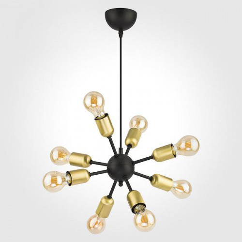 подвесная люстра tk lighting 1468 estrella black в Краснодаре