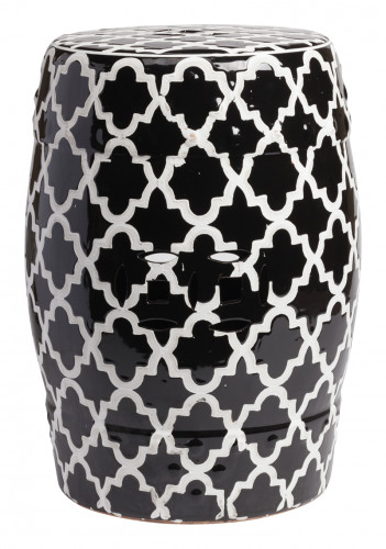 керамический столик-табурет istanbul stool black в Краснодаре