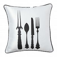 подушка со столовыми приборами tableware white в Краснодаре