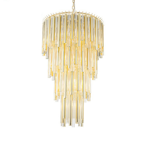 люстра gigi 13 gold от delight collection прозрачная/золото в Краснодаре