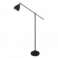 торшер arte lamp braccio a2054pn-1bk в Краснодаре