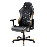 кресло геймерское dxracer черно-коричневое в Краснодаре