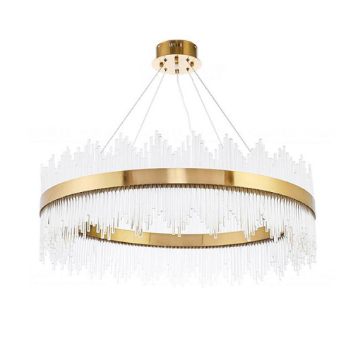 люстра stripglass 65 латунь, прозрачное стекло в Краснодаре