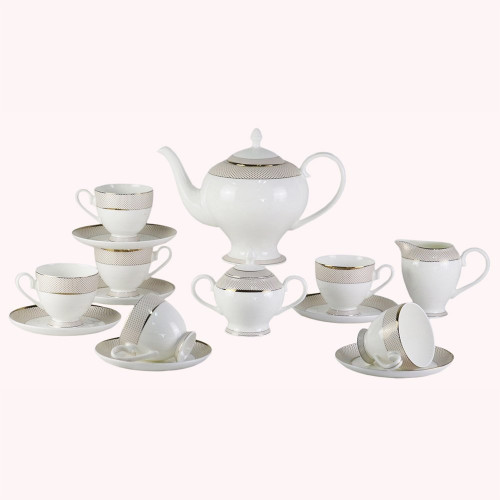 чайный сервиз bianko 17 pcs tea set в Краснодаре