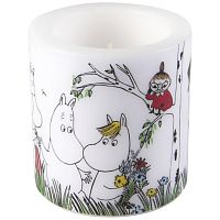 свеча большая moomin счастливое семейство, 8 см в Краснодаре