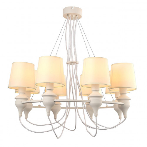 подвесная люстра arte lamp sergio a3326lm-8wh в Краснодаре
